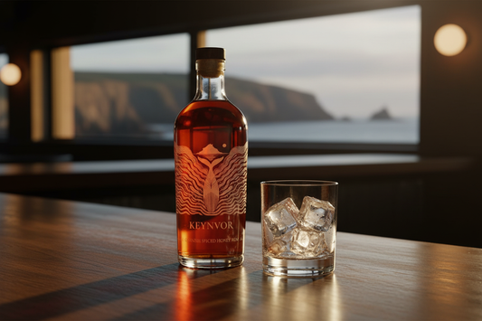 Keynvor Honey Spiced Rum from Mounts Bay Distillery Cornwall